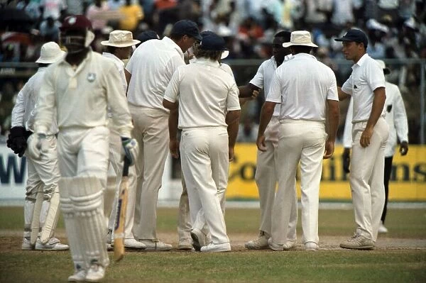 Cricket 1st Test. West Indies v. England. February 1990 90-1173A-117