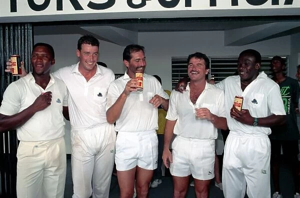 Cricket 1st Test. West Indies v. England. February 1990 90-1173A-297