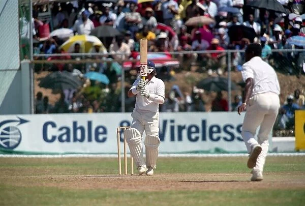 Cricket 1st Test. West Indies v. England. February 1990 90-1173A-279
