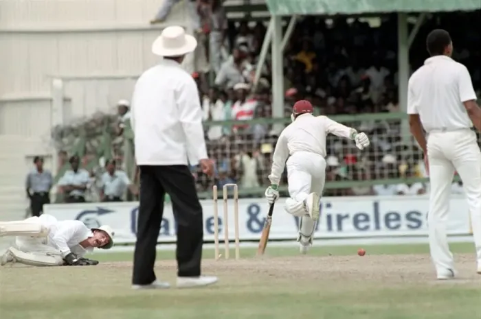 Framed Print : Cricket 5th Test. West Indies v. England. April 1990 90-2286-068 Antigua Recreation Framed Print : Cricket 5th Test. West Indies v. England. April 1990 90-2286-068 Antigua Recreation