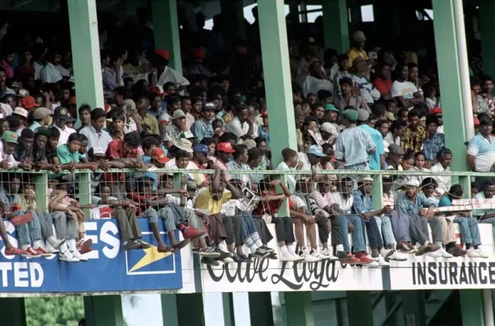 Framed Print : Cricket 5th Test. West Indies v. England. April 1990 90-2286-028 Antigua Recreation Framed Print : Cricket 5th Test. West Indies v. England. April 1990 90-2286-028 Antigua Recreation