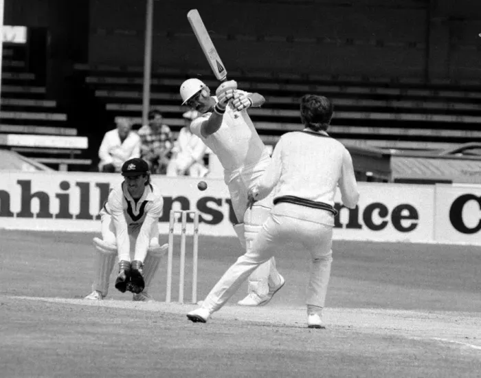 Framed Print : Cricket The Ashes England v Australia 3rd Test at Trent Bridge July 1985 Framed Print : Cricket The Ashes England v Australia 3rd Test at Trent Bridge July 1985
