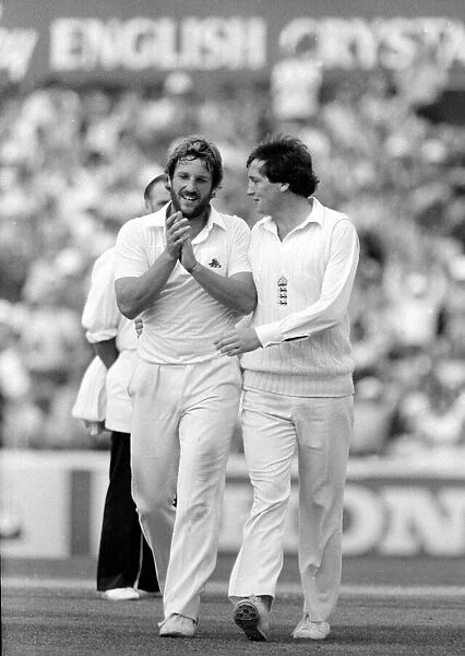Cricket The Ashes England v Australia 6th Test at The Oval August 1981 ian