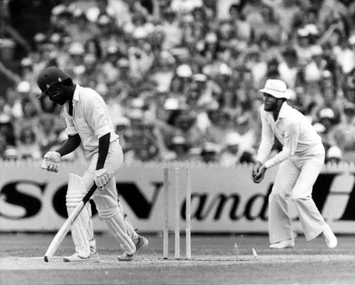 Framed Print : Cricket Australia v West Indies December 1979 to 1st January 1980 Framed Print : Cricket Australia v West Indies December 1979 to 1st January 1980