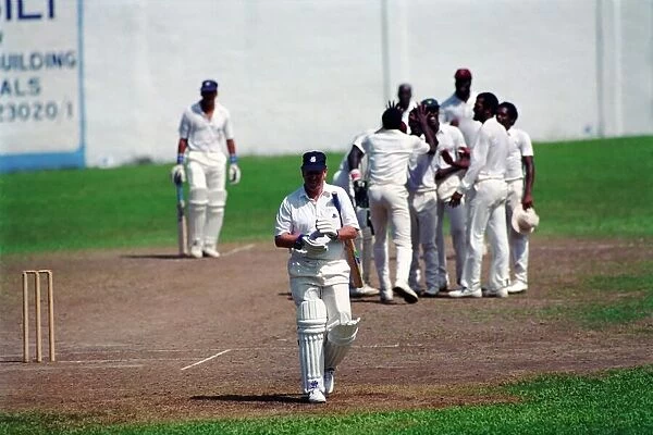 Cricket. England v. Windward Island. March 1990 90-1308A-063