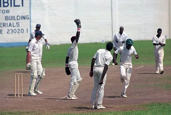 Cricket. England v. Windward Island. March 1990 90-1308A-070