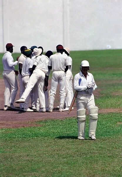 Cricket. England v. Windward Island. March 1990 90-1308A-045