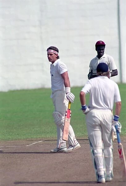 Cricket. England v. Windward Island. March 1990 90-1308A-009