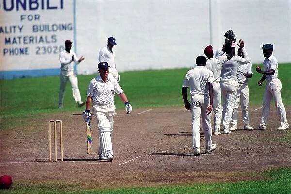 Cricket. England v. Windward Island. March 1990 90-1308A-062