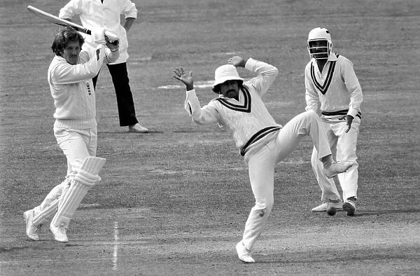 Cricket: Lords test match: England v. Pakistan. June 1978