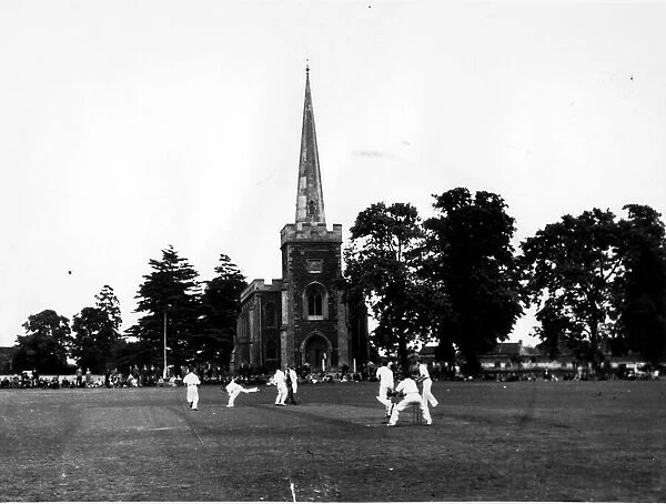 Cricket at Redfield, Bristol 1949
