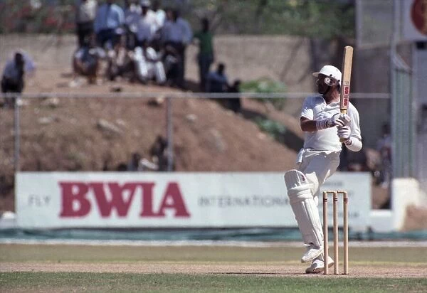 Cricket - Test. England v. Jamaica. February 1990 90-1064A-006 Local Caption