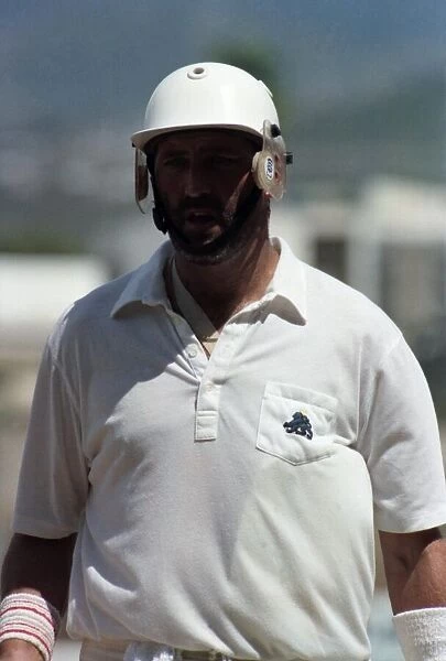 Cricket - Test. England v. Jamaica. February 1990 90-1064A-020 Local Caption