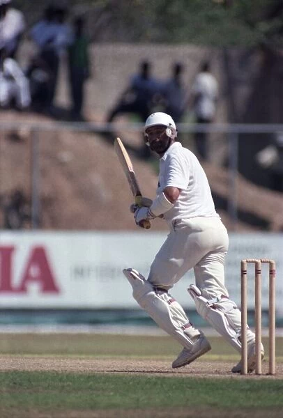 Cricket - Test. England v. Jamaica. February 1990 90-1064A-001 Local Caption