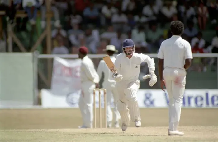 Framed Print : Cricket. West Indies v. England. May 1990 90-2671-022 Framed Print : Cricket. West Indies v. England. May 1990 90-2671-022