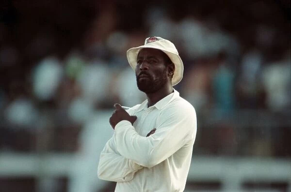 Cricket. West Indies v. England. May 1990 90-2761-016 West Indies captain