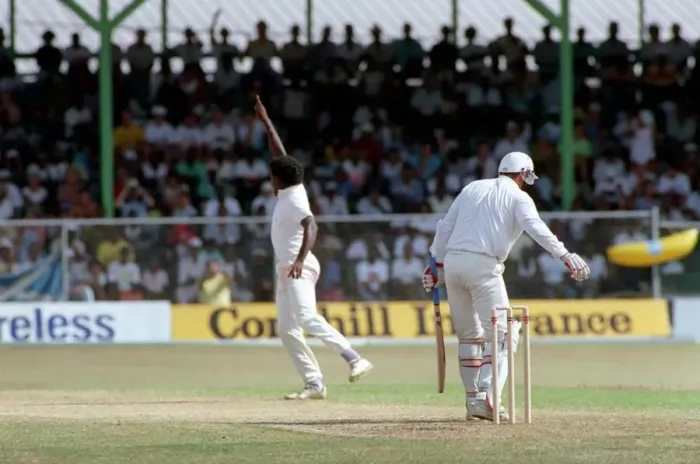 Framed Print : Cricket. West Indies v. England. May 1990 90-2766-126