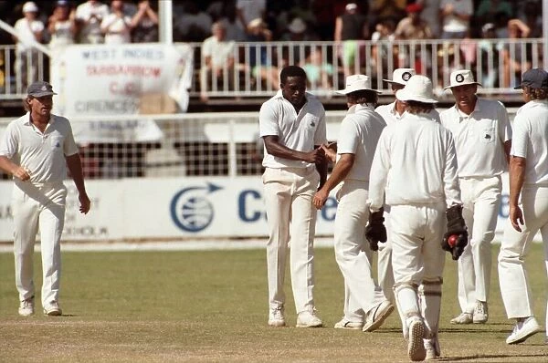 Cricket. West Indies v. England. May 1990 90-2766-049