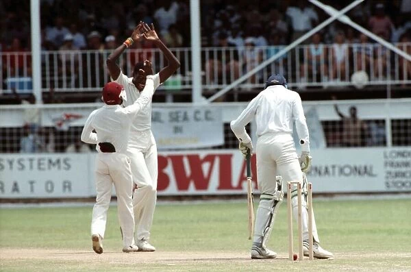 Cricket. West Indies v. England. May 1990 90-2766-062