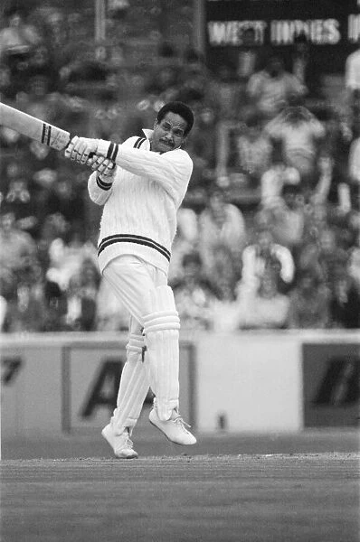 Cricket West Indies v England July 1973 Garfield Sobers in action for West indies