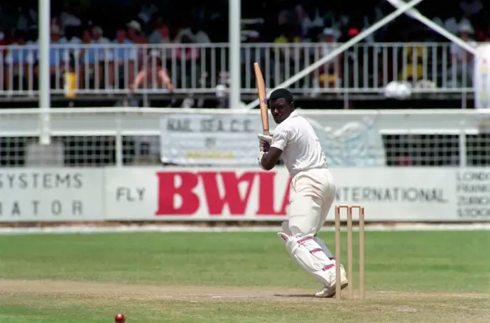 Framed Print : Cricket. West Indies v. England. May 1990 90-2766 Framed Print : Cricket. West Indies v. England. May 1990 90-2766