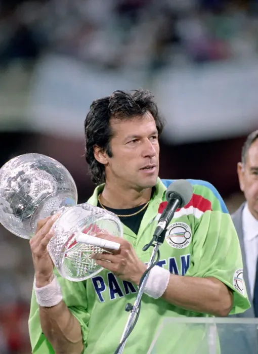 Framed Print : Cricket World Cup 1992 - Australia: Final: England v. Pakistan at Melbourne