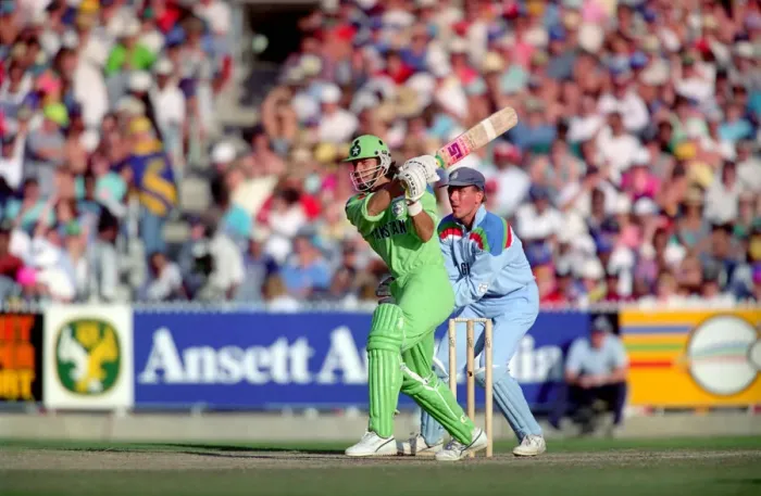 Framed Print : Cricket World Cup 1992 - Australia: Final: England v. Pakistan at Melbourne