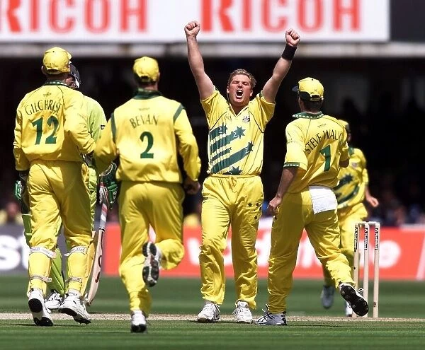 Cricket World Cup Final 1999 Pakistan v Australia Shane Warne