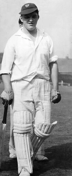 Cricketer Colin Milburn. Circa 1959