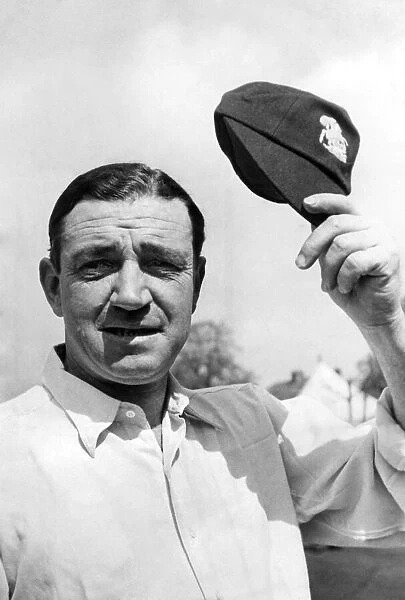 Cricketer Wally Hammond. June 1946 P011264