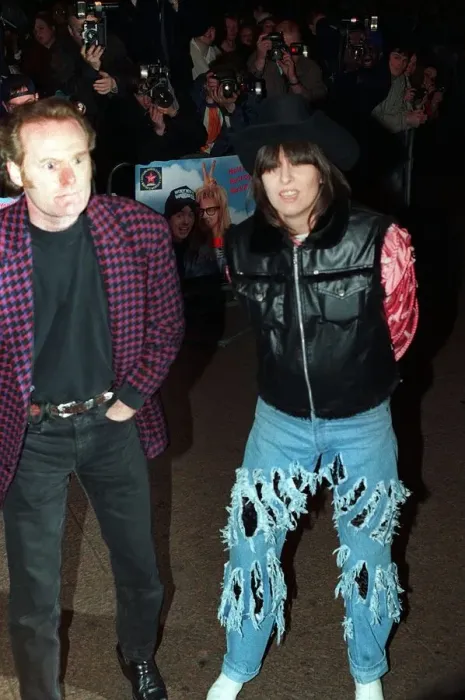 Framed Print : Crissie Hynde Singer 1994 at the film premiere of Waynes World 2 Framed Print : Crissie Hynde Singer 1994 at the film premiere of Waynes World 2