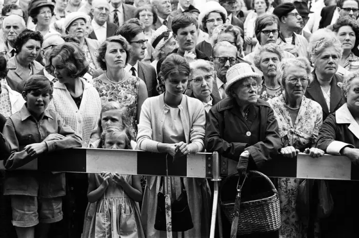 Framed Print : A crowd listening to Conservative Prime Minister Alec Douglas-Home at Ongar Framed Print : A crowd listening to Conservative Prime Minister Alec Douglas-Home at Ongar