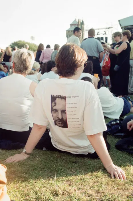Framed Print : Crowd scenes at Simply Red concert, Cardiff Castle, Cardiff, Wales