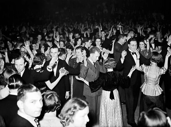 Crowds at Butlins Holiday Camp Dance at Empress Stadium, Earls Court