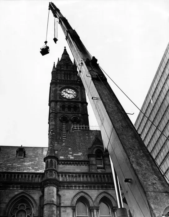 Framed Print : The crumbling stonework of Middlesbrough Town Hall came under the experts eye Framed Print : The crumbling stonework of Middlesbrough Town Hall came under the experts eye