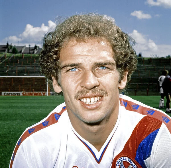 Crystal Palace F. C team member Paul Hinshelwood poses for a photo. 8th August 1979