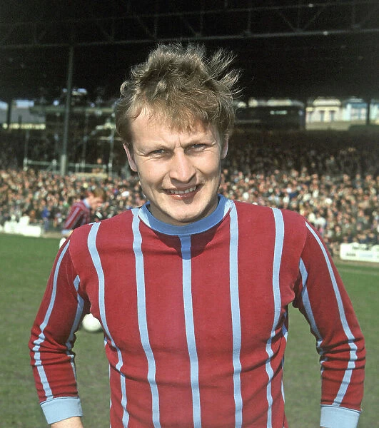 Crystal Palace footballer David Payne poses for a portrait before a league match at