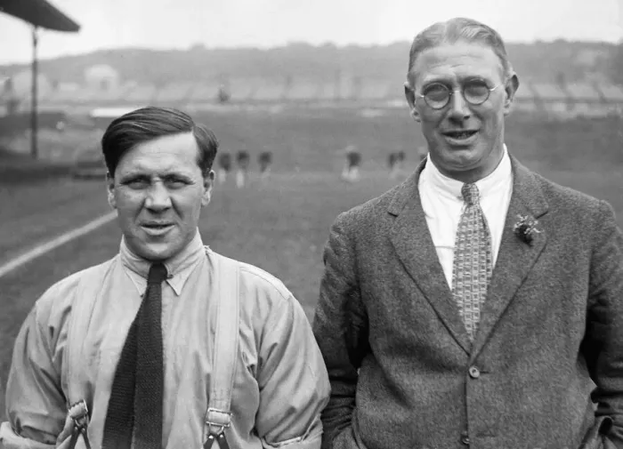 Framed Print : Crystal Palace Footballers. J. Jones trainer and A.s Maley the manager. c