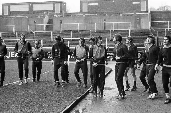 Crystal Palace prepare for their home cup match v Everton