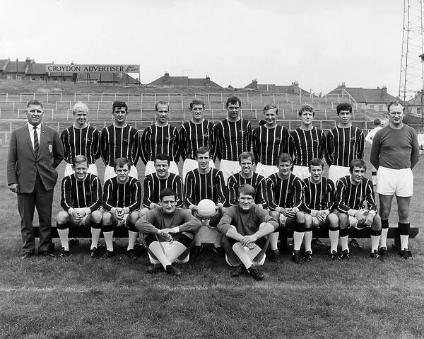 Crystal Palace team group. August 1967