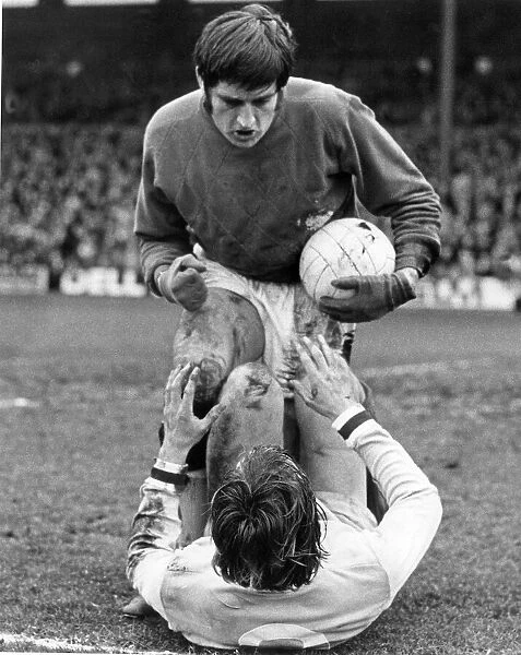 Crystal Palace v Coventry league match at Selhurst Park February 1971