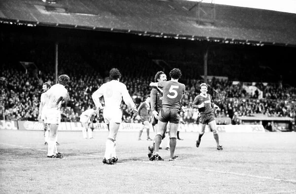 Crystal Palace v. Liverpool. November 1980 LF05-18 The final score was a two all