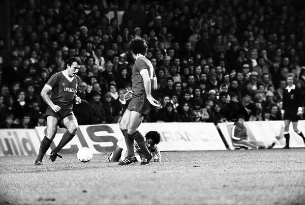 Crystal Palace v. Liverpool. November 1980 LF05-18-011 The final score was a two