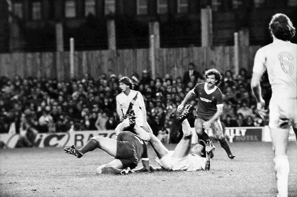 Crystal Palace v. Liverpool. November 1980 LF05-18-023 The final score was a two