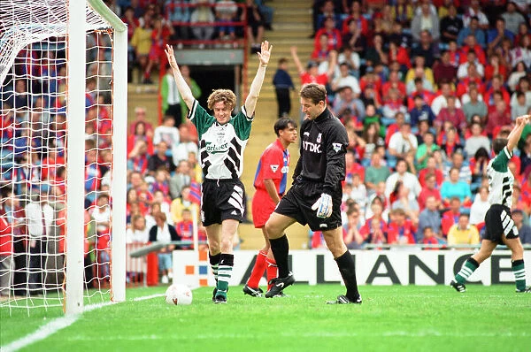 Crystal Palace v Liverpool Premiership Football 20th August 1994 Steve McManaman