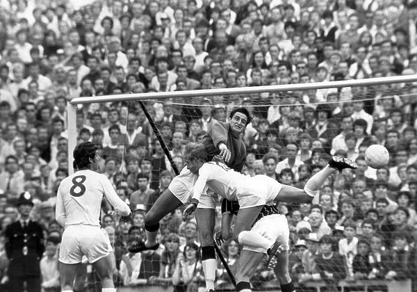 Crystal Palace v Manchester United league match at Selhurst park August 1969