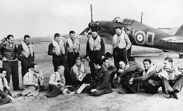 Czechoslovak pilots of No. 310 (Czechoslovak) Squadron RAF