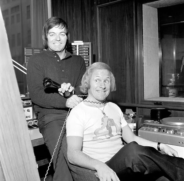 D. J. Tony Blackburn and D. J. David Hamilton. January 1975 75-00324-001