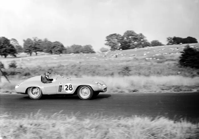 Framed Print : Daily Herald race meeting at Oulton Park. August 1955 Framed Print : Daily Herald race meeting at Oulton Park. August 1955