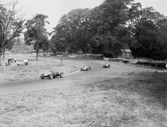 Framed Print : Daily Herald race meeting at Oulton Park. August 1955 Framed Print : Daily Herald race meeting at Oulton Park. August 1955